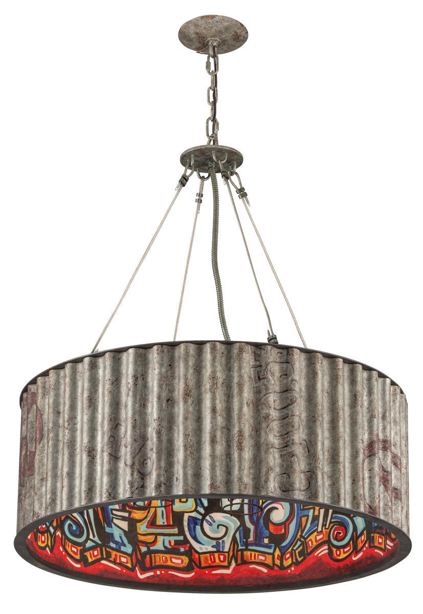 STREET ART 6LT PENDANT LARGE